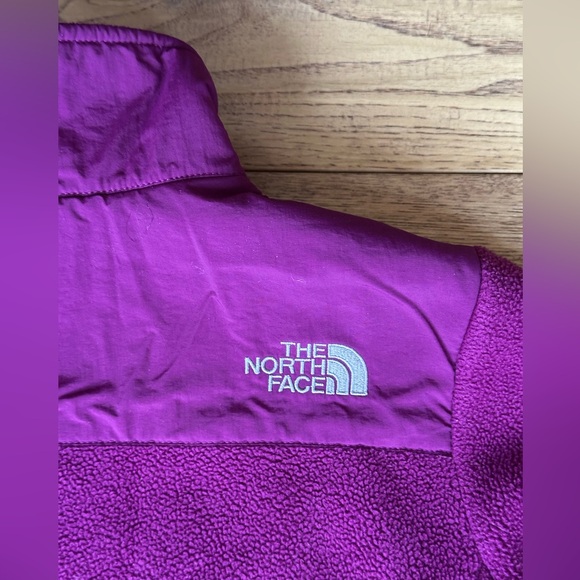 The North Face Girls Denali Jacket Purple size Large 14/16 - Picture 7 of 14